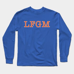 LFGM New York Baseball Traditional Design Long Sleeve T-Shirt